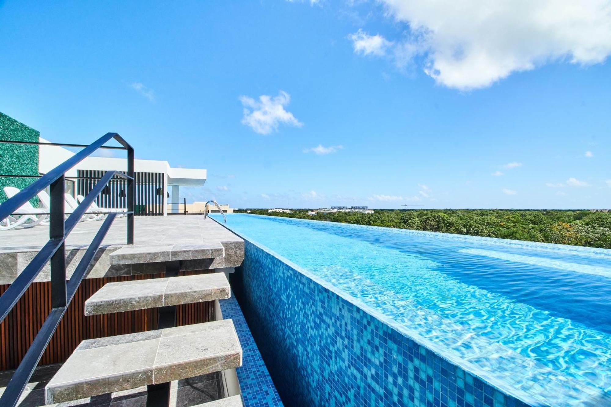 Luxury Penthouse With Private Pool In Aldea Zama Lägenhet Tulum Exteriör bild