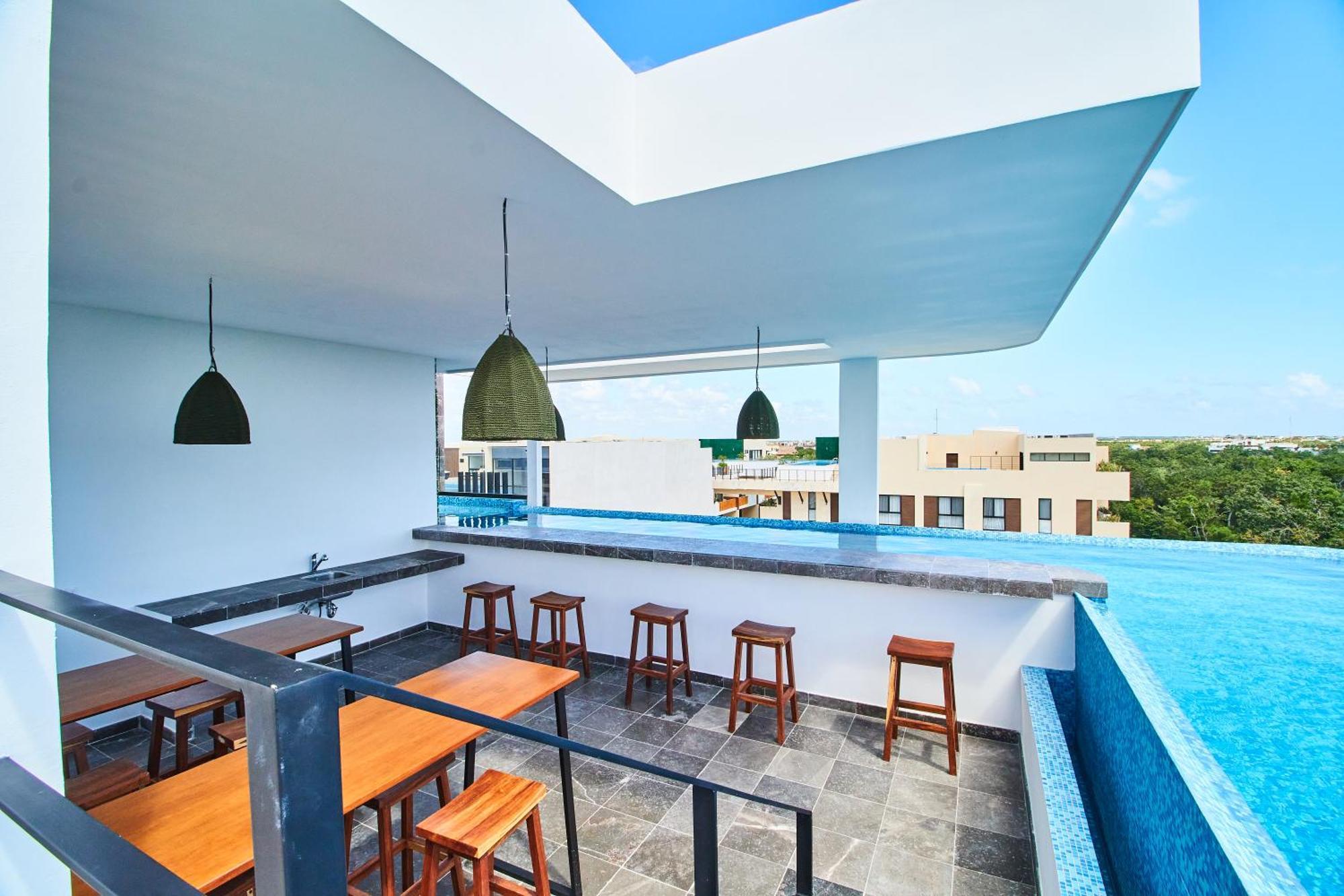 Luxury Penthouse With Private Pool In Aldea Zama Lägenhet Tulum Exteriör bild