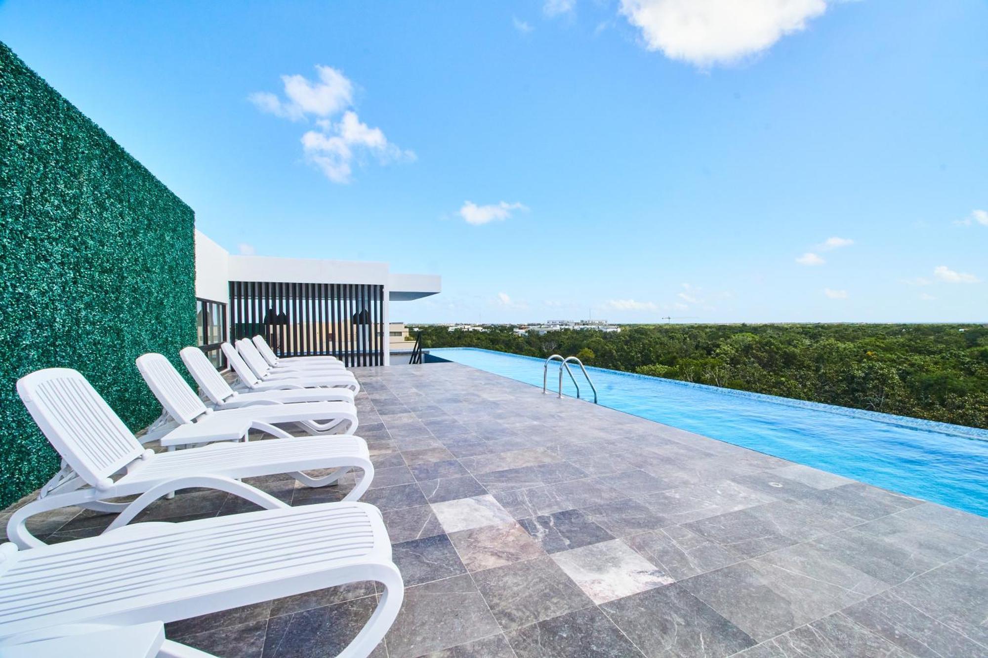 Luxury Penthouse With Private Pool In Aldea Zama Lägenhet Tulum Exteriör bild